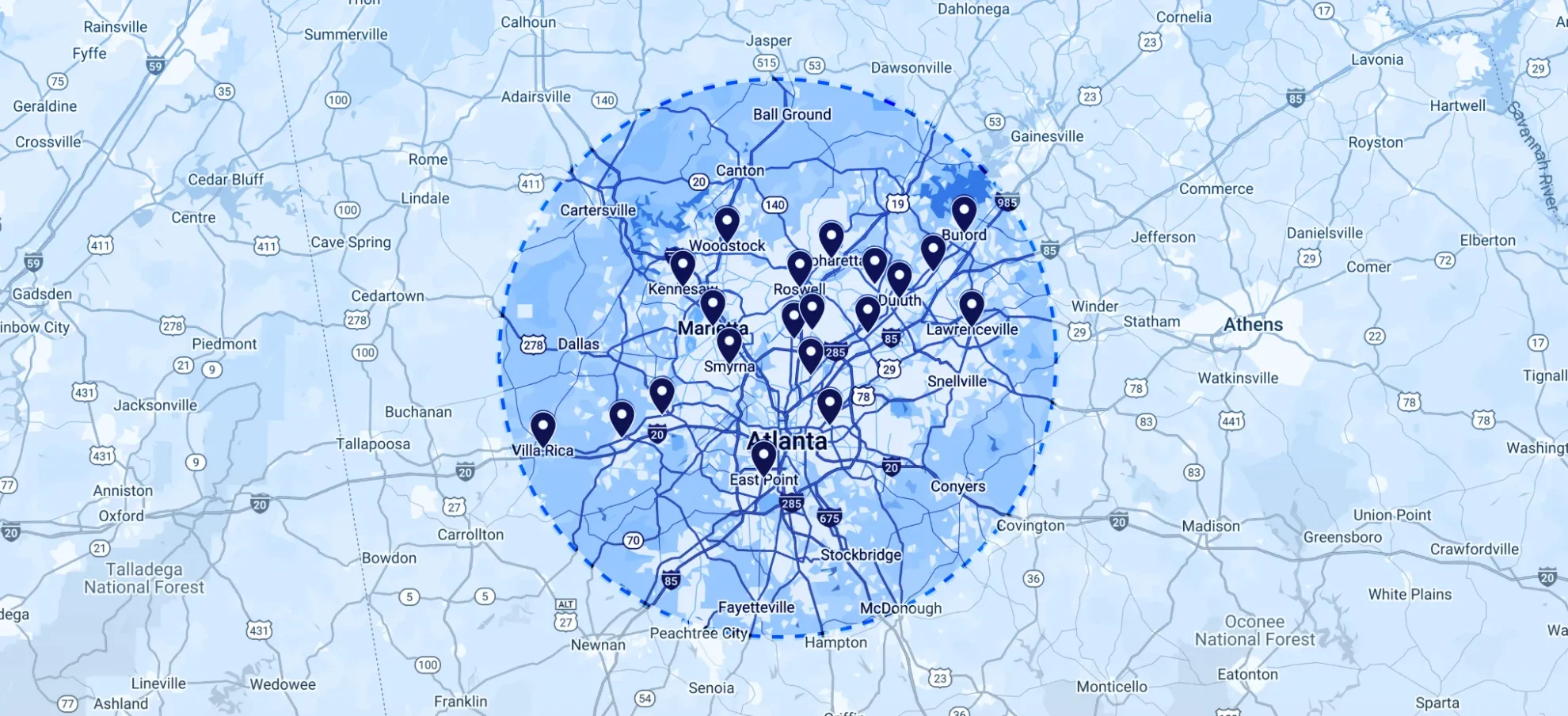 Map Form Full Width Frame